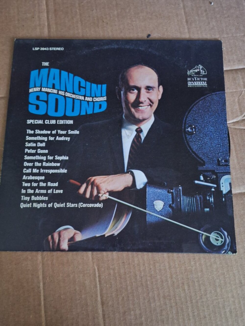 mancini sound special club edition lp record